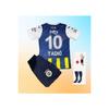 Fenerbahe-tadic Kids Football Jersey Set Of 4 Yellow/dark Blue