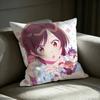 C-Chizuru M-Mizuhara Anime Rent-A-G-Girlfriend Square Sofa Pillow Cover Solid Color Living Room Home Decor Cushion Case