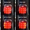 HCmotorku Motorcycle Tail Lamp LED Brake Turn Signal Integrated Tail Light Running Light Multifunction