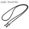 Multi-color Sunglasses Hanging Chain Twist Glasses Rope Leather Rope Chain Outdoor Sports Anti-slip Sunglasses Chain Accessories