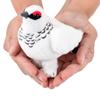 [COLORATA] Colorata Plüschmaskottchen - Japanisches Felsenhuhn (Wintergefieder) (Realistische Vogelkette enthalten) Niedlicher Vogel Schlüsselanhänger Puppe Geschenk