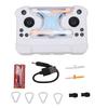 Mini Drone Beginner Friendly RC Quadcopter Toy with Remote Control LED Light Altitude Hold