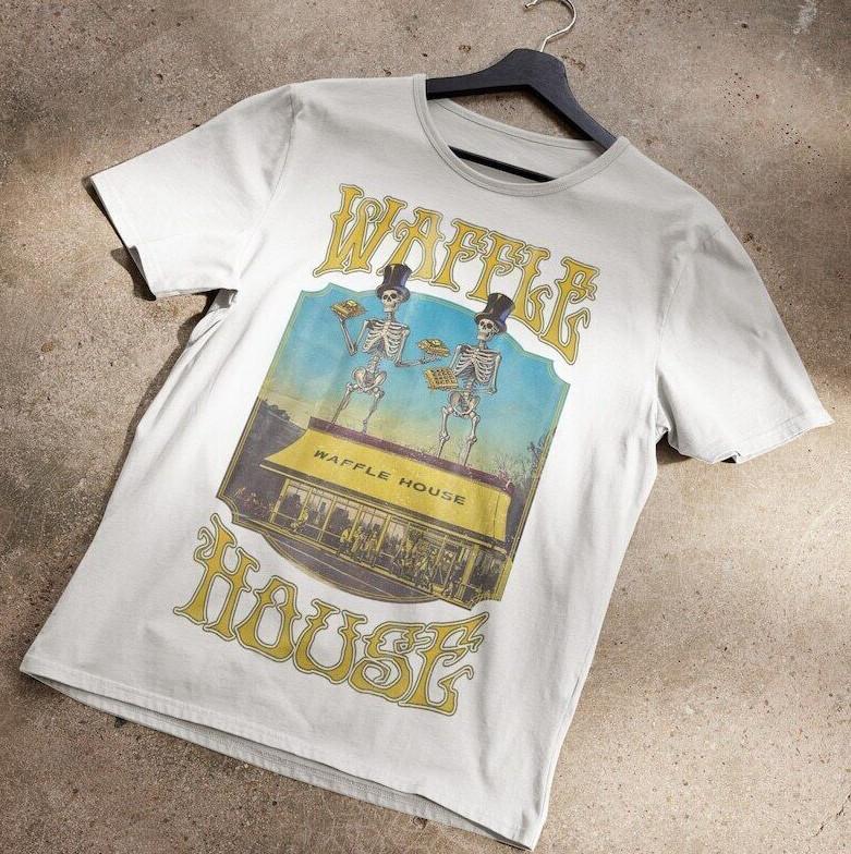 Waffle House Grateful Dead Lot T-shirt Thanksgiving Day Shirt S5XL XXL