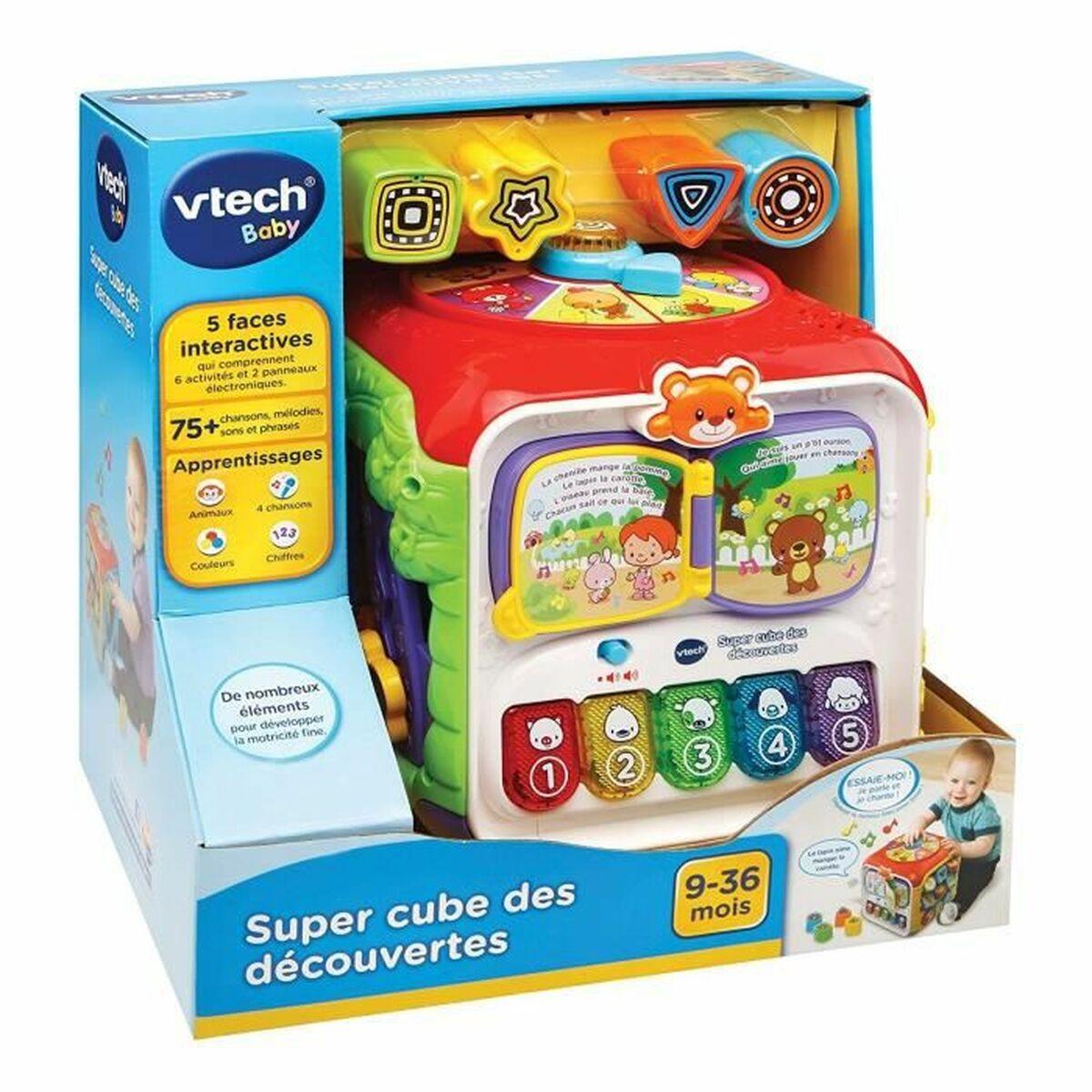 

Интерактивная детская игрушка Vtech Baby Super Cube of the Discoveries TU прозрачный