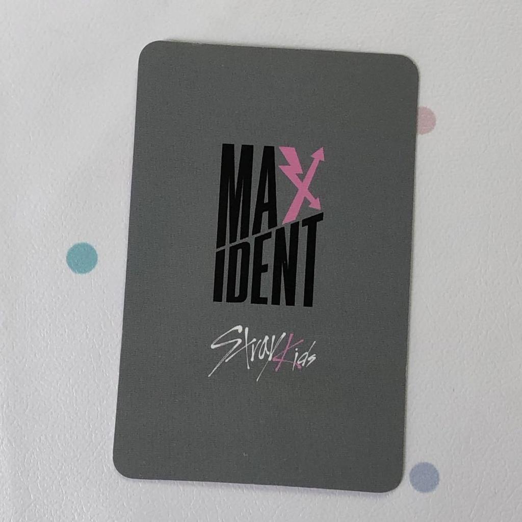 [USED] Stray Kids Changbin MAXIDENT 4th Time Participant Sanok Trading Card