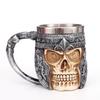 Epic Viking Skull Mug Cup Stainless Steel 400ml