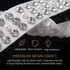 Apparel Accessory Colorful Rhinestone Chain AB Color Horse Eye Hot Fix Tape DIY Hot Melt Resin Rhinestone Dance Wear