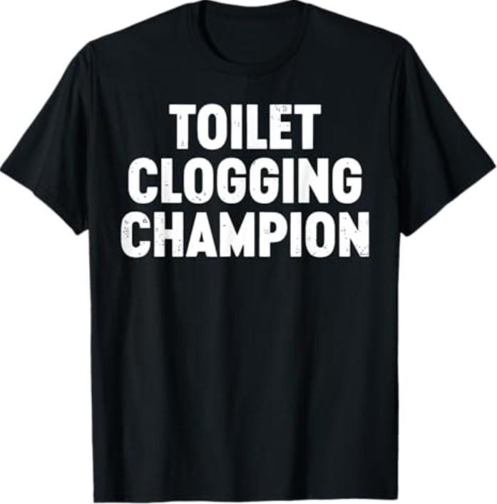 Toilet Clogging Champion T-Shirt S разноцветный