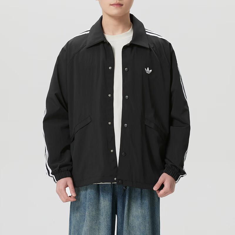 Adidas Men s Woven Mesh-Lined Lifestyle Jacket KE3598 M