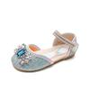 Girls' Rhinestone Sparkly Soft-Soled Sandals - 2025 Summer Princess Dance Shoes