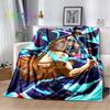 Hashibira Inosuke Demon Slayer Character Anime Blanket Lightweight Comfortable Soft Breathable Ultra Warm Blanket Bedding Travel