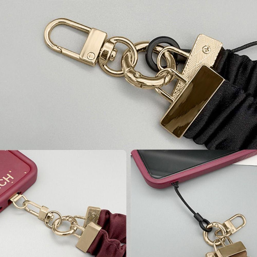 Creativity Anti-lost Mobile Phone Lanyard Universal Simple Mobile Phone Chain High Quality Metal Buckle Phone Wrist Straps