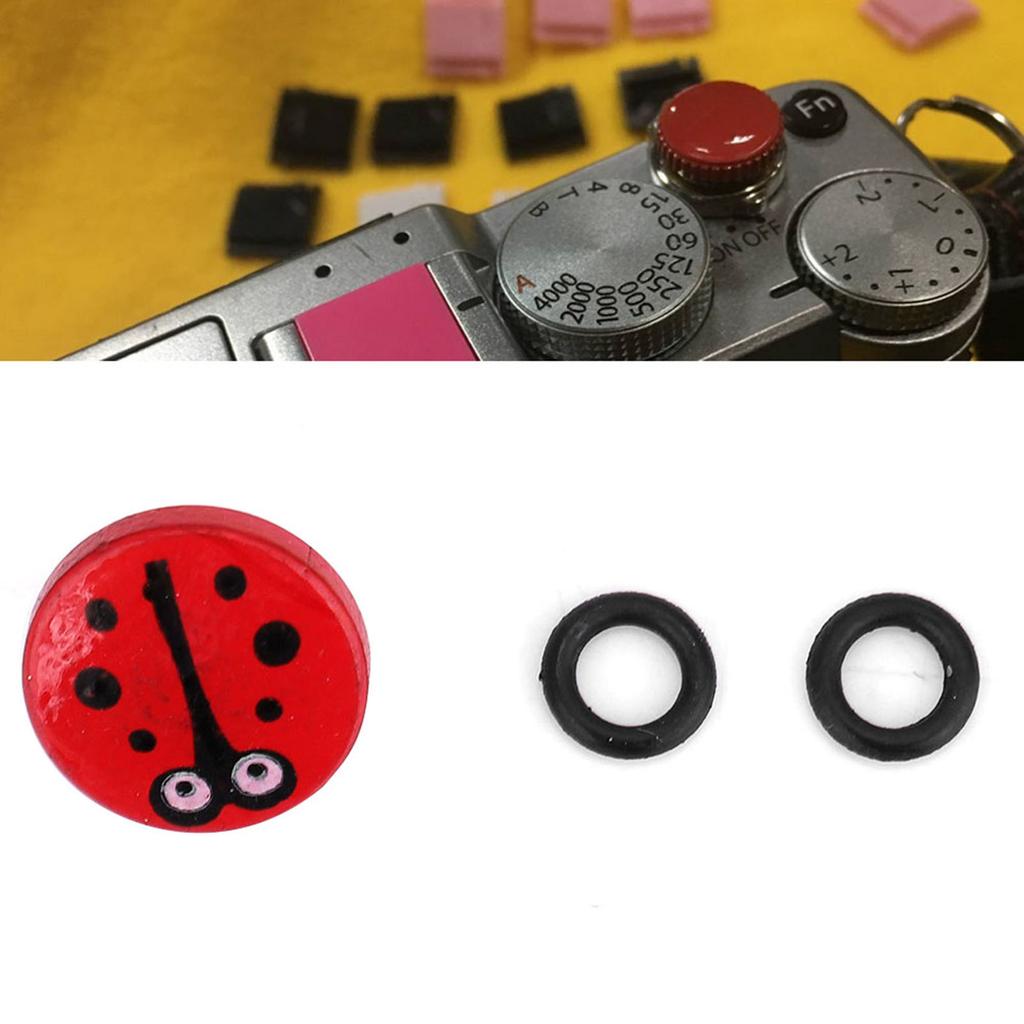 1 Pcs Camera Shutter Release Button for Celsius Celsius Celsius (red)