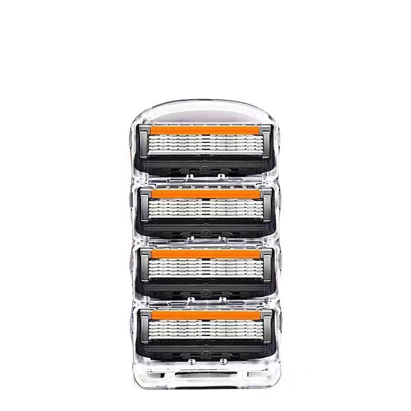 Men s Universal Five-Layer Blade Razor - Manual Multi-Layer Shaver
