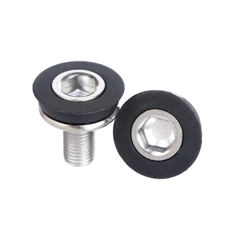 2/5/10Pcs M8 Inner Hex Bolts Bicycle Bottom Bracket Axle Repair Screw Kit Cycling Accessory