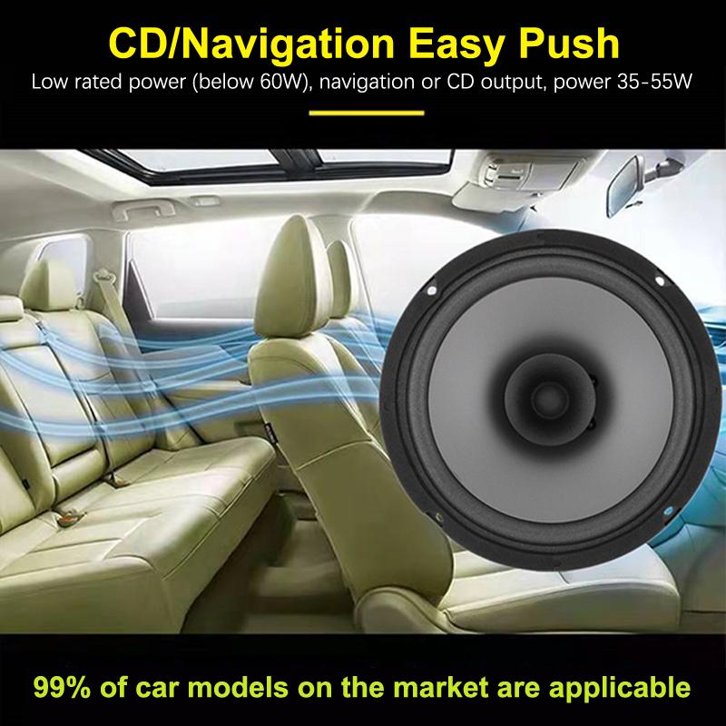 Yh-600 6 collu skaļrunis Automašīnas stereo audio koaksiālais skaļrunis Audio 600W Automašīnas audio piederumi Pilna frekvence