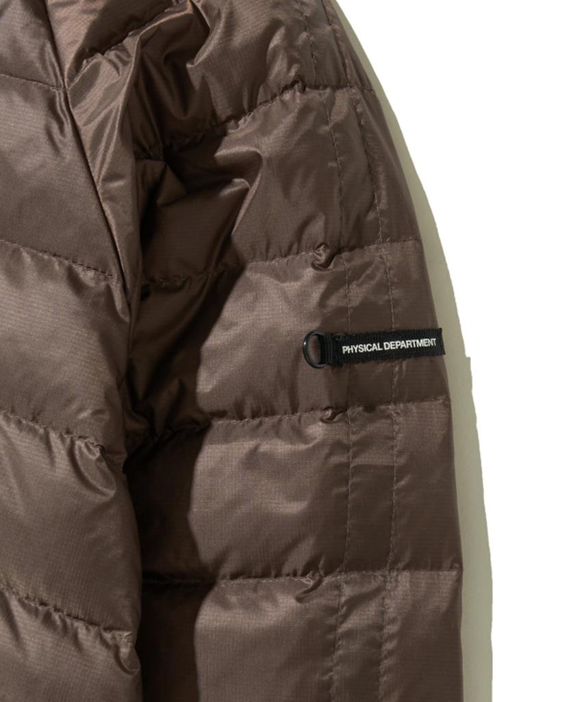 Physical Department Hike Lightweight Down Jacket Brown