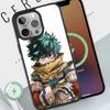 Custodia per Telefono My H-Hero Academia D-Deku Per Ricarica Wireless Magnetica Cover Per iphone 16 15 14 13 12  11 Pro Max Plus Coque