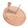Cheese Shaver Beech Wood and 304 Stainless Steel Spiral Cheese Curler for Parties