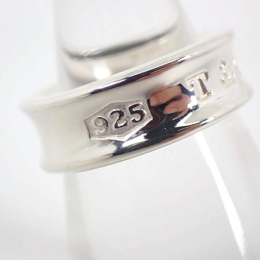 [Used] TIFFANY 925 1837 Ring/Size 9/j50-8