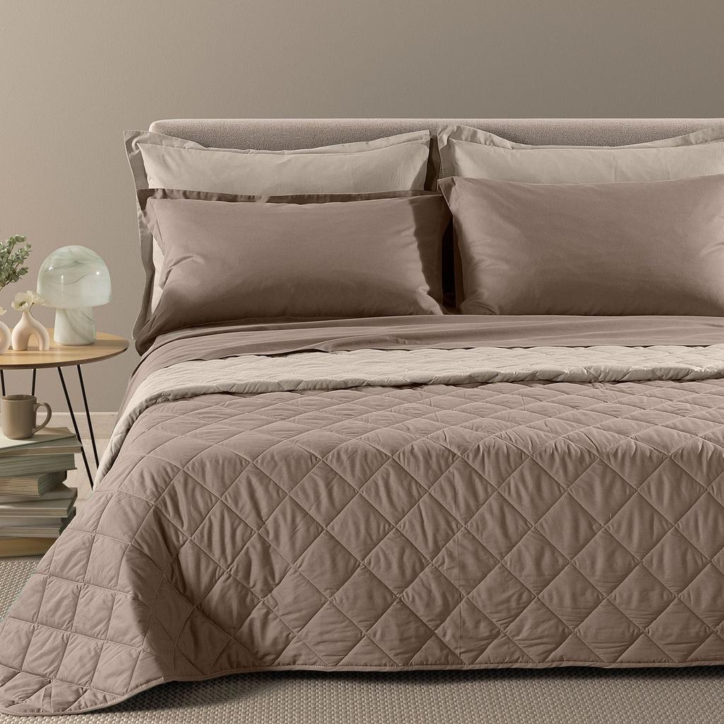 Spring Bedspread Vita Double In Cotton 80 G/sqm