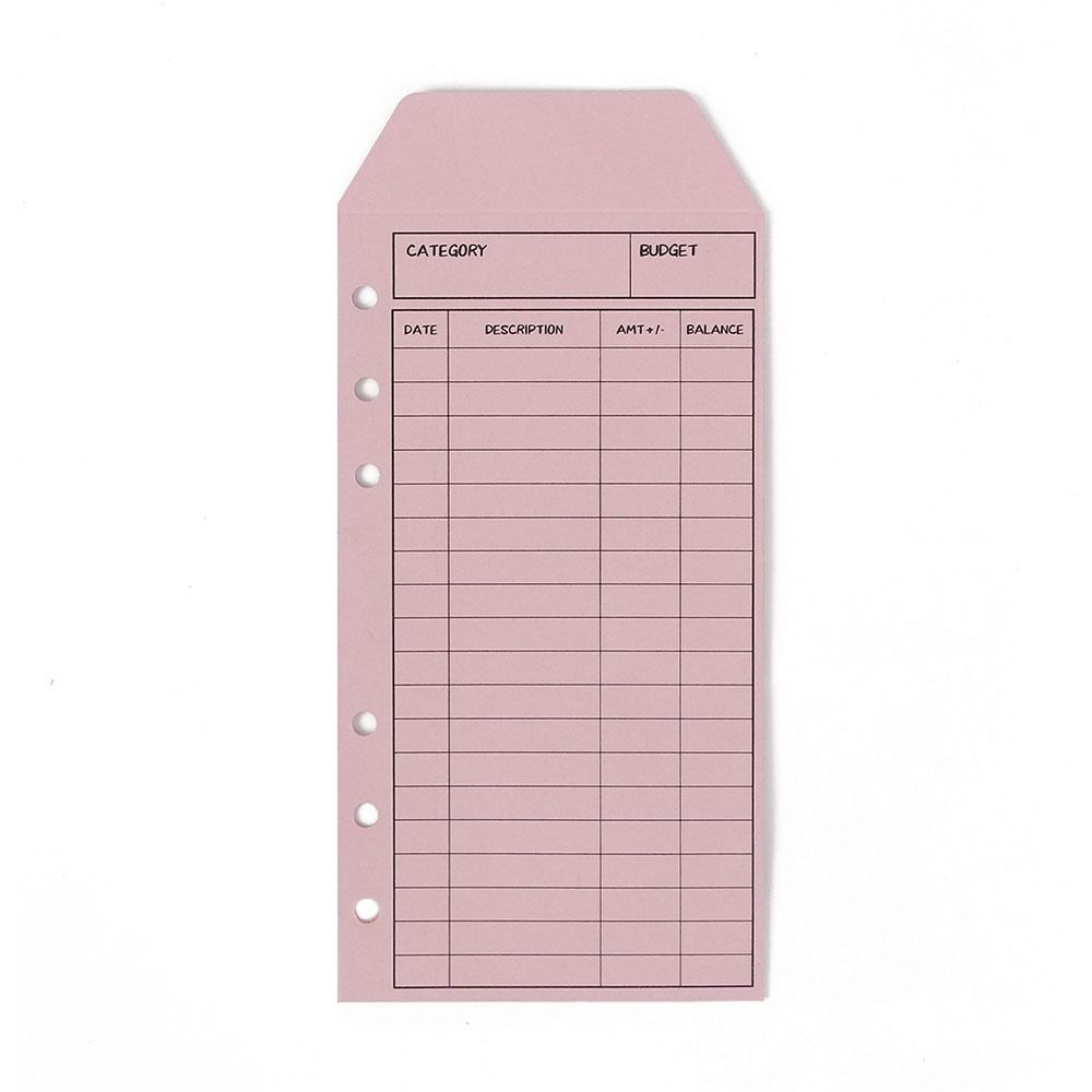 Kawaii Budget Envelopes Money Saving A6 Binder Budget Planner Office Supplies