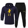 Conjunto Deportivo de Terciopelo Unisex de Invierno: Sudadera para Hombre y Chaqueta para Mujer