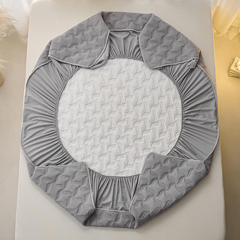 Category A Maternal and Infant Waterproof Diaper Sheet, Quilted Thickened Mattress Protector, Dustproof Bed Cover, Bed Cover