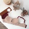 Kvinner Mote Komfort Pustende Sømløs Myk BH Push Up BH Ensfarget Undertøy Sexy dameundertøy