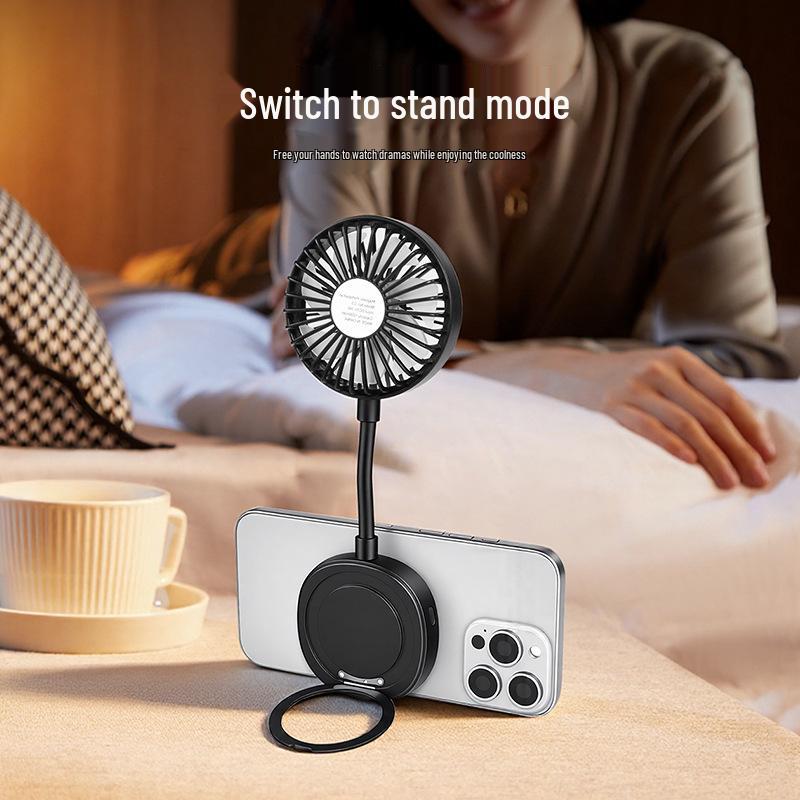 Portable Multi-Functional USB Mini Magnetic Fan for Desktop and Outdoor Use