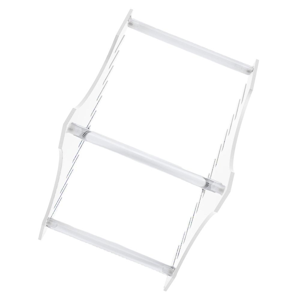 Acrylic Record Storage Black Acrylic Rack Easy Access Record Display  Home Display