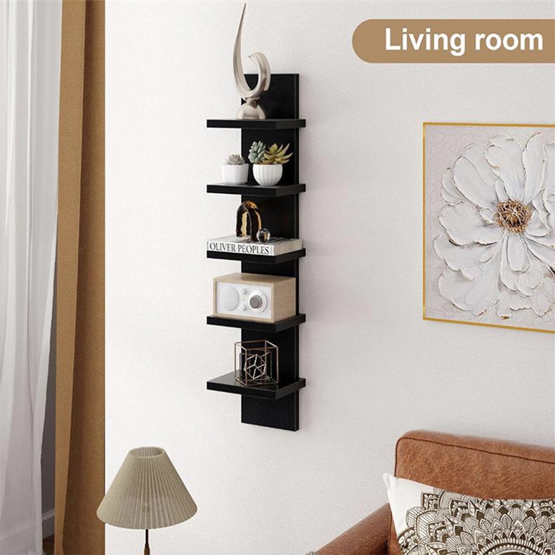 Multi-Layer Wall-Mounted Display Shelf for Home Decor