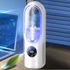 Cooling Fan Personal Mini Air Conditioner Digital Display 6 Wind Speeds Energy-Saving Blade-Free Silent Portable Air Conditioner