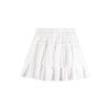 Leopard Print High-Waist Ruffled Skirt - Summer 2024 Women's Pleated Short Skirt with Elastic Waist