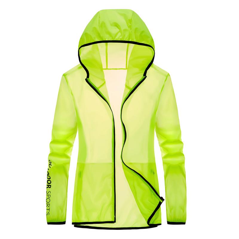 Summer Men s and Women s Quick-Dry Hooded Sun Protection Jacket 2XL