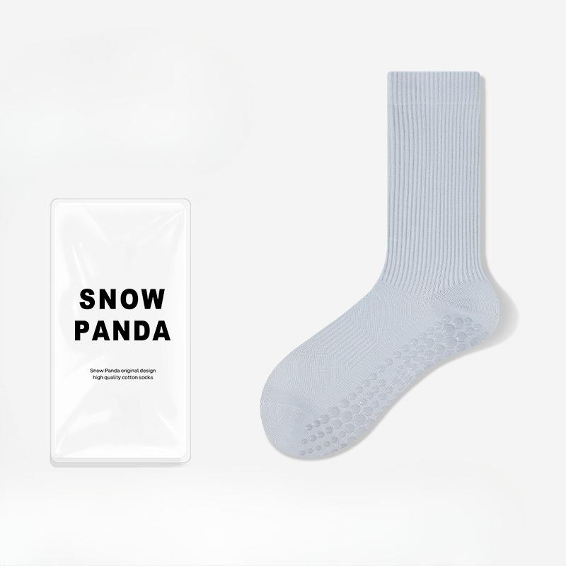 Children's Socks - Spring/Summer Sports and Fitness Socks, Anti-slip Socks, Running Socks, Solid-colored Long-tube Compression Socks