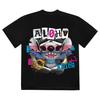 Lilo & Stitch Unisex Adult Aloha Collage Back Print T-Shirt