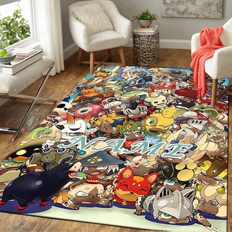 Custom 1Pc Pokemon Celebration Rug Office Carpet Indoor Outdoor Entrance Doormat Nonslip Soft And Comfortable Living Room D2915201