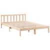 VidaXL Extra Long Bed Frames Without Mattress 160x220 Cm Solid Pine Wood, Bed, Bedroom Furniture, Wooden Bed, Bed 852450