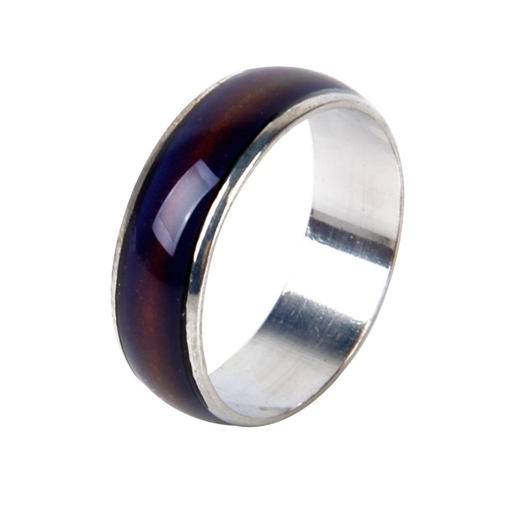 Kids Children Emotion Feeling Mood Body Temperature Color Changeable Funny Magic Ring Gift US Size
