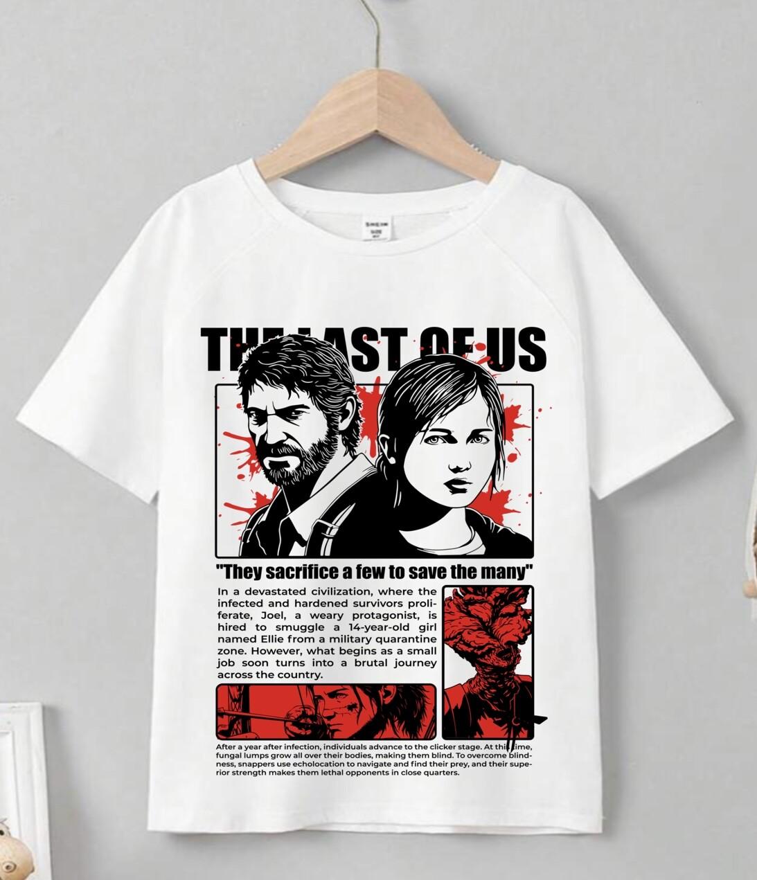 

Anime the last of us Unisex T-Shirt Mens Womens Tees Top Manga tee Anime Exclusive Shirt tee gift S