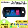 For Toyota Vitz 3 XP130 S12 2014-2019 Navigation GPS Android Car Radio Multimedia Player Stereo wifi+4G Carplay Auto Video