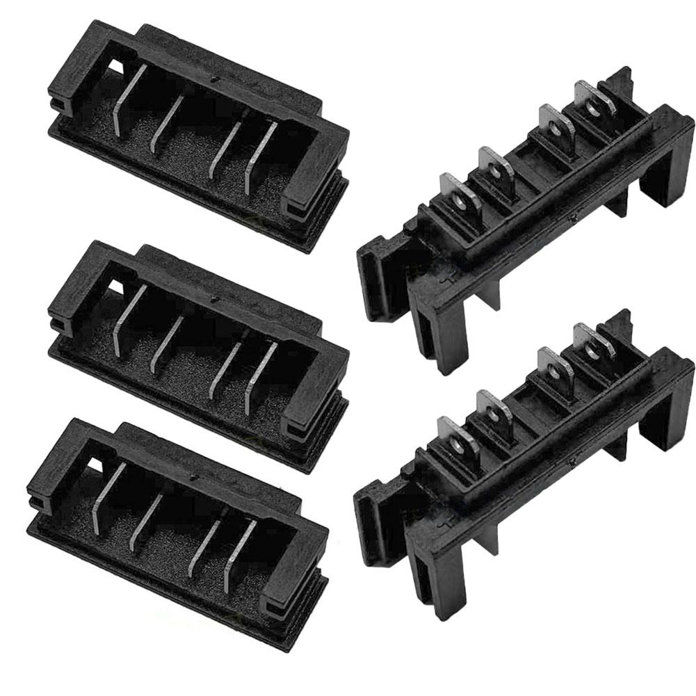 5pcs Battery Connector Connector Terminal Block Compact Size