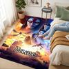 Tappeto Personalizzato con Nome e Avatar Mondo Soggiorno Antiscivolo Morbido Tappeto per Camera da Letto Sala Giochi Divano Ufficio Decorazioni per la Casa Zerbino