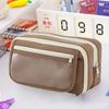 New Transparent Pencil Case, Nine-layer Panda Pencil Case, Large-capacity Stationery Case, High-value Pencil for Junior High School Students and Girls