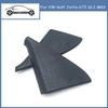 191837993 Black ABS Pair Door Mirror Cover Trim Panel Mount Triangle with Clips 191837994 Fit For VW Golf Jetta GTI GLI MK2