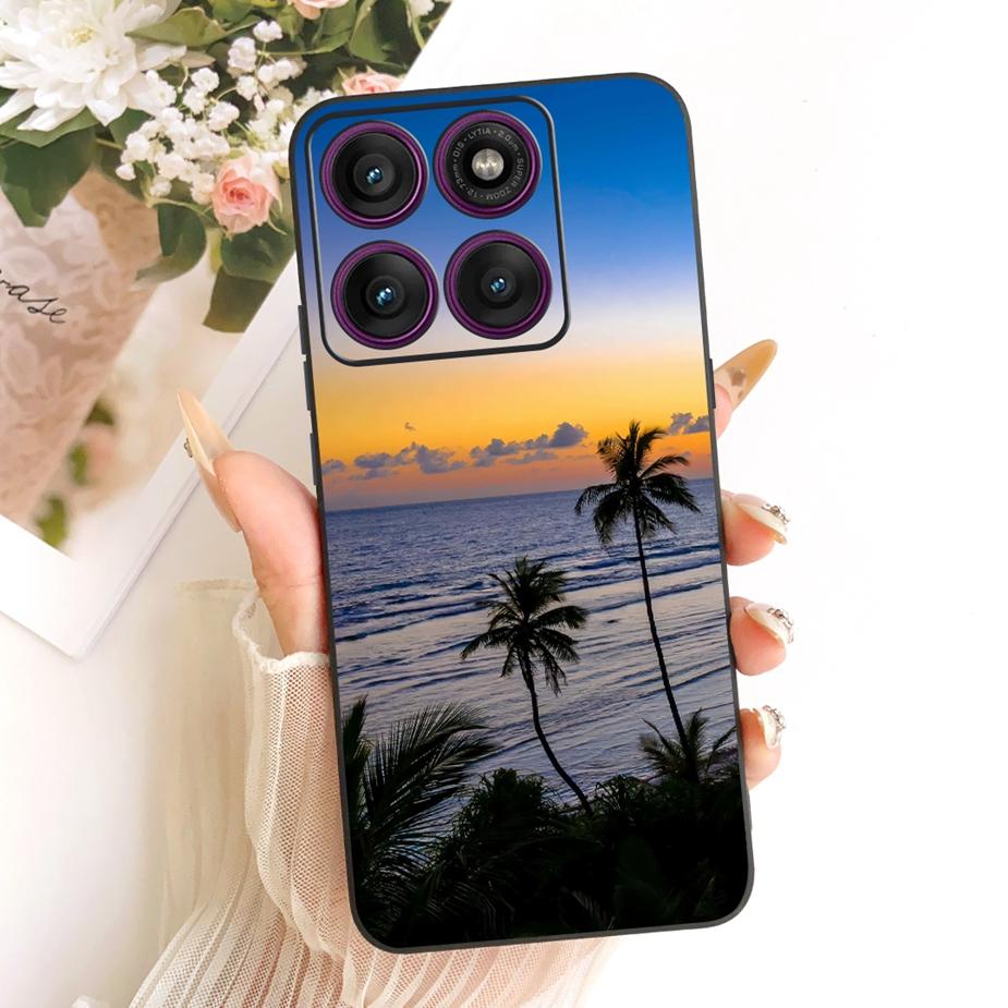 For Motorola Edge 60 Pro Case Stylish Painted Cover Soft TPU Phone Case For Motorola Edge 60 Fusion Edge60 Pro 60S Fundas Bumper