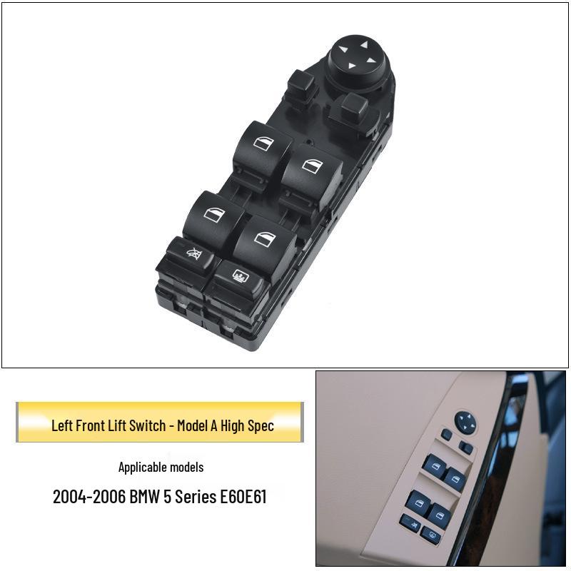 Compatible BMW 5 Series Driver Window Lifter Switch Assembly for 525/530i