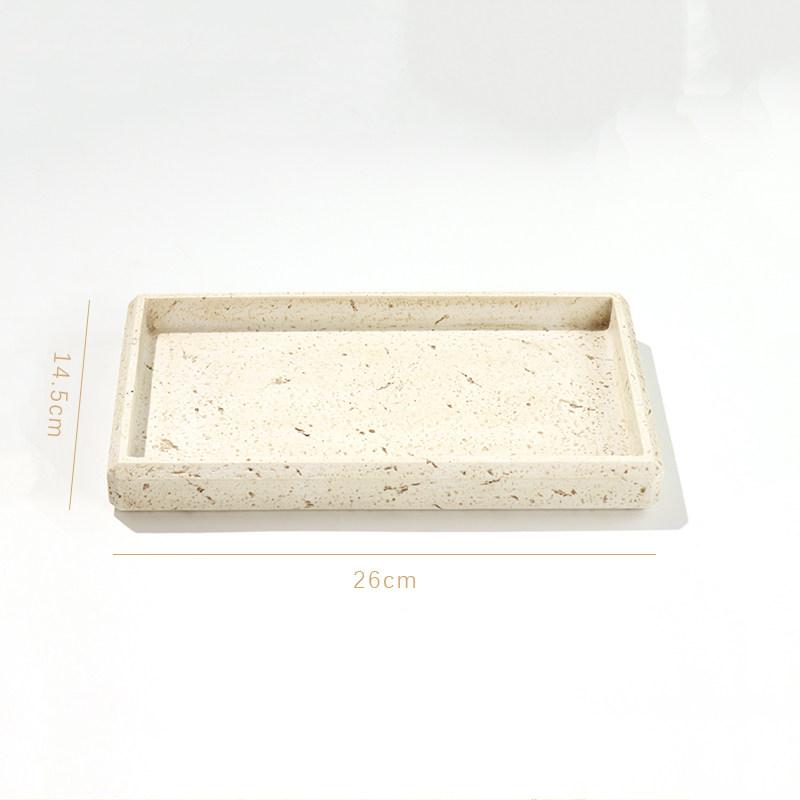 Sand and Gravel Resin Hand Sanitizer Bottle Luxury Advanced Bathroom Emulsion Press Packaging Bottle Bathroom Tray Ornaments Set