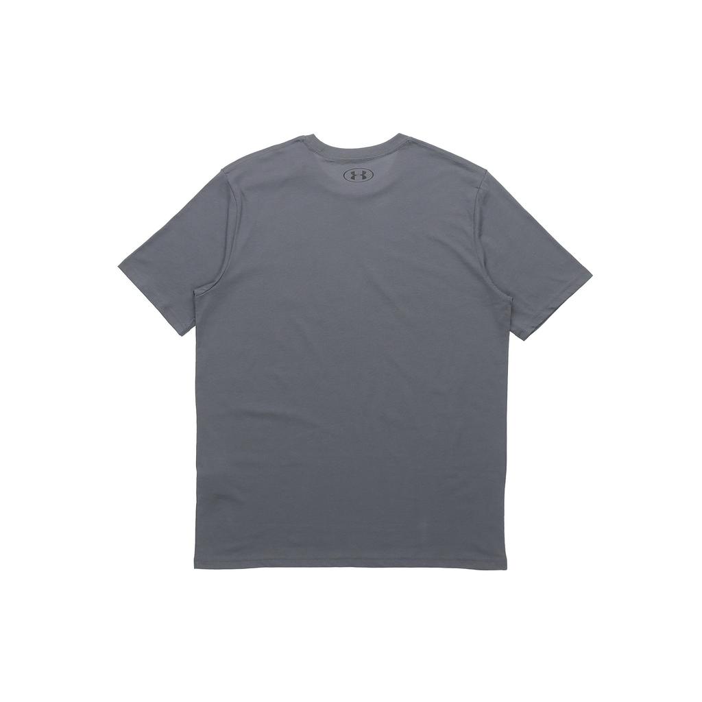 Under Armour Logo Training Short Sleeve T-Shirt Unisex tops Gray 1326799-012